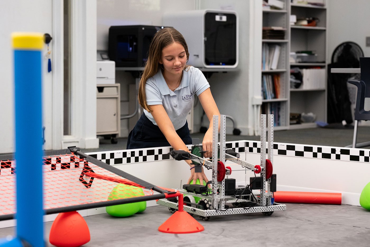 From coding to robotics, our students explore endless STEM possibilities. All-girls school grads are 6x more likely to pursue STEM careers.