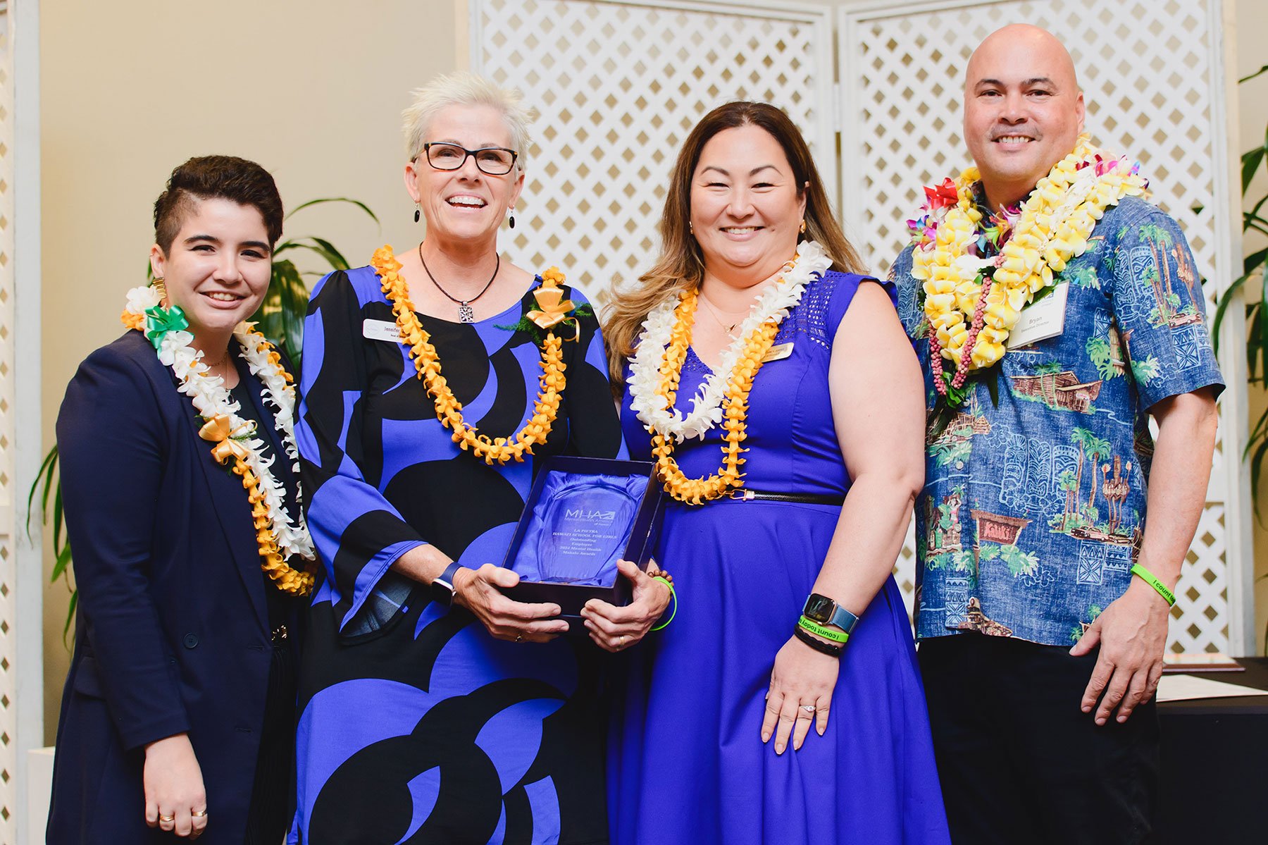 Winner of the Mental Health America in Hawaii Outstanding Employer Award.